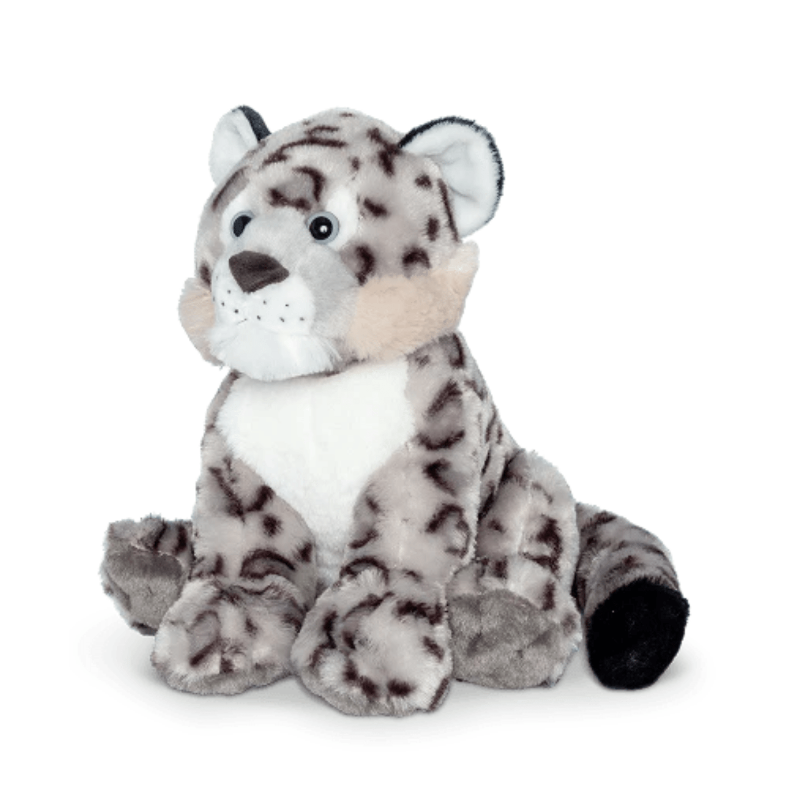 Track a Snow Leopard Plush - Lizzy G's Fine Gifts