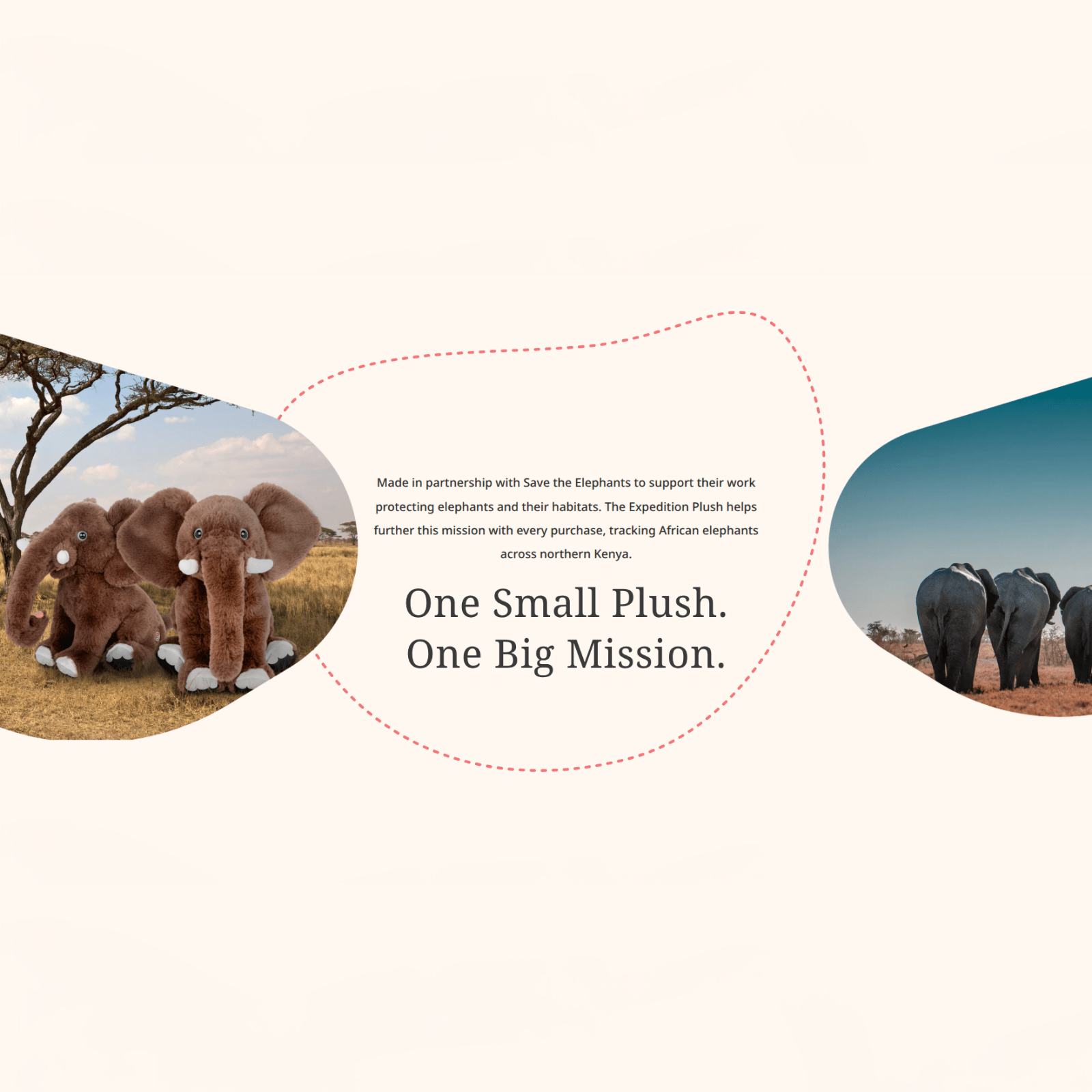 Track an Elephant Plush - Lizzy G's Fine Gifts