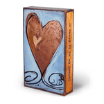 Turner Heart II - 131 - Copper Art Block - Lizzy G's Fine Gifts