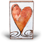 Turner Heart II - 131 - Copper Art Block - Lizzy G's Fine Gifts