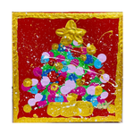 Twinkle Tree 6x6 Canvas - Lizzy G's Fine Gifts