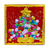 Twinkle Tree 6x6 Canvas - Lizzy G's Fine Gifts
