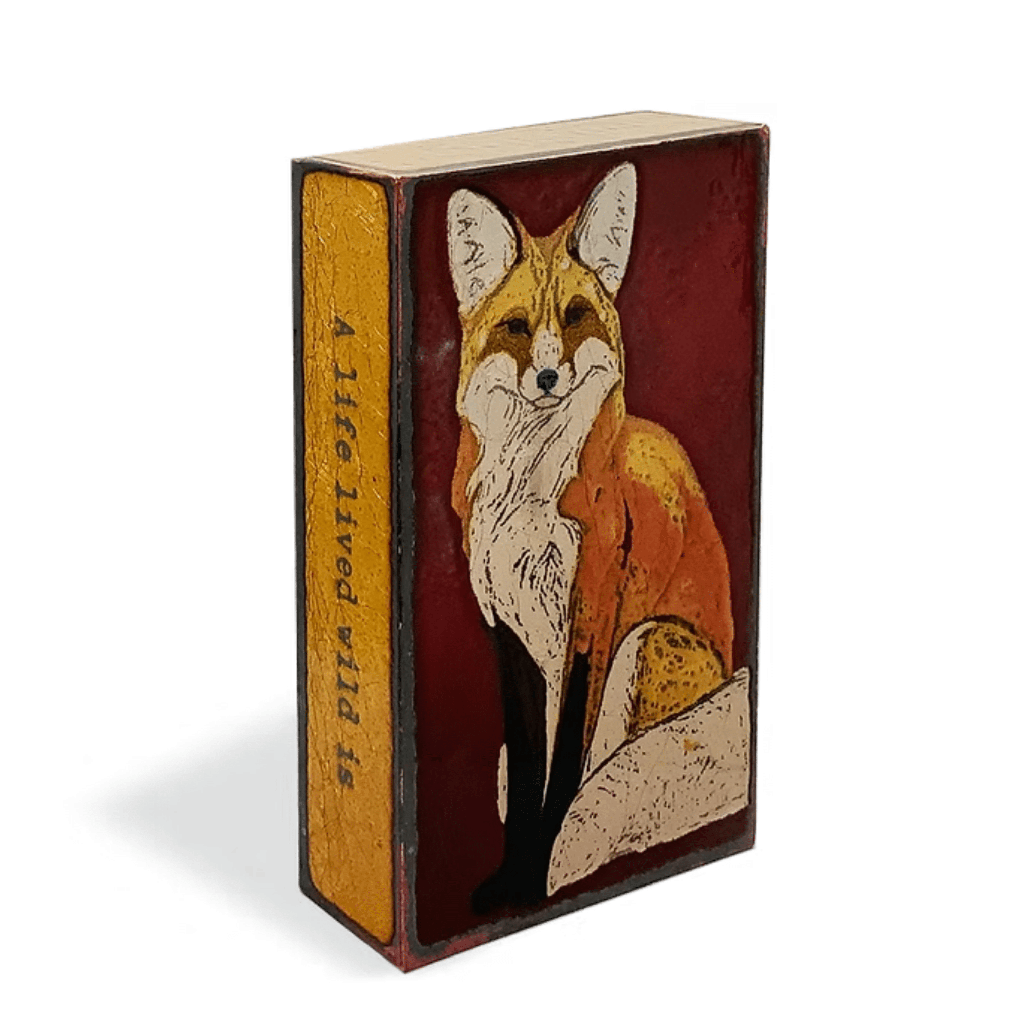 Untamed - 233 - Copper Art Block - Lizzy G's Fine Gifts