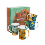 Van Gogh Classics Tea Mugs Set of 4 - Lizzy G's Fine Gifts