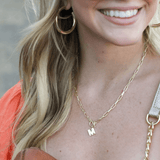 W Toggle Necklace - Lizzy G's Fine Gifts