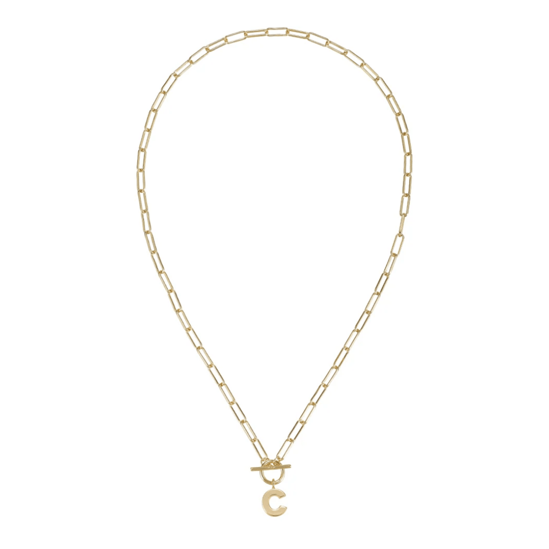 W Toggle Necklace - Lizzy G's Fine Gifts
