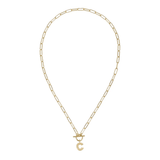 W Toggle Necklace - Lizzy G's Fine Gifts