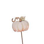 Water Color Pumpkin Metal Decor - Lizzy G's Fine Gifts