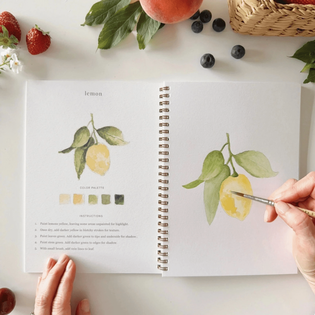 Watercolor Painting Workbook - Lizzy G's Fine Gifts