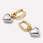 Wesley Heart Earrings - Lizzy G's Fine Gifts