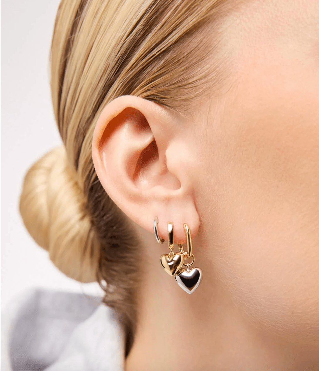 Wesley Heart Earrings - Lizzy G's Fine Gifts