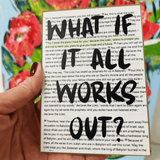 What if 3x4 Acrylic - Lizzy G's Fine Gifts