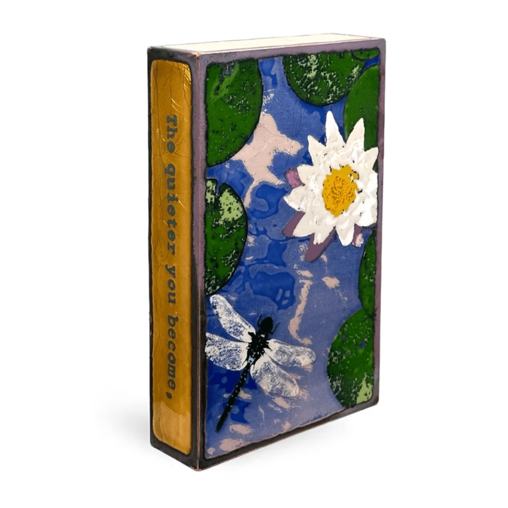 Whispers - 284 - Copper Art Block - Lizzy G's Fine Gifts