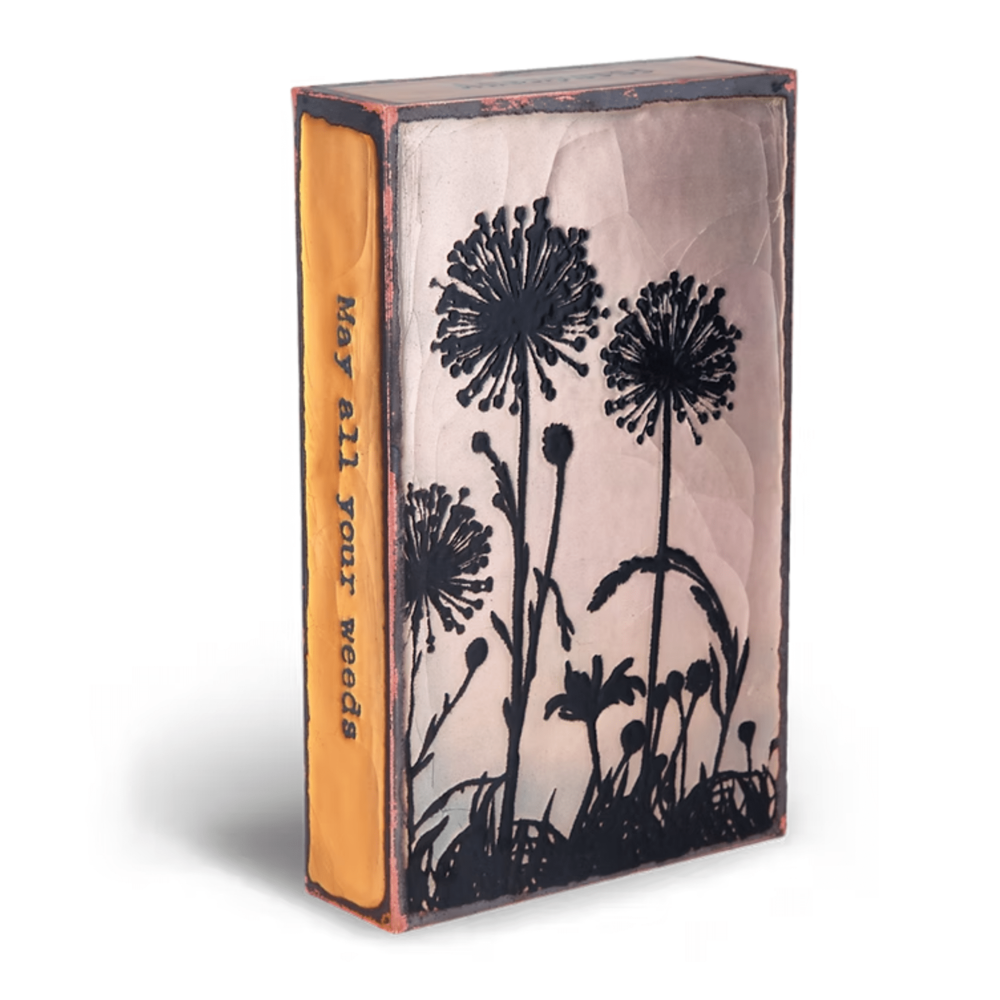 Wild Child - 031 RETIRED - Copper Art Block - Lizzy G's Fine Gifts