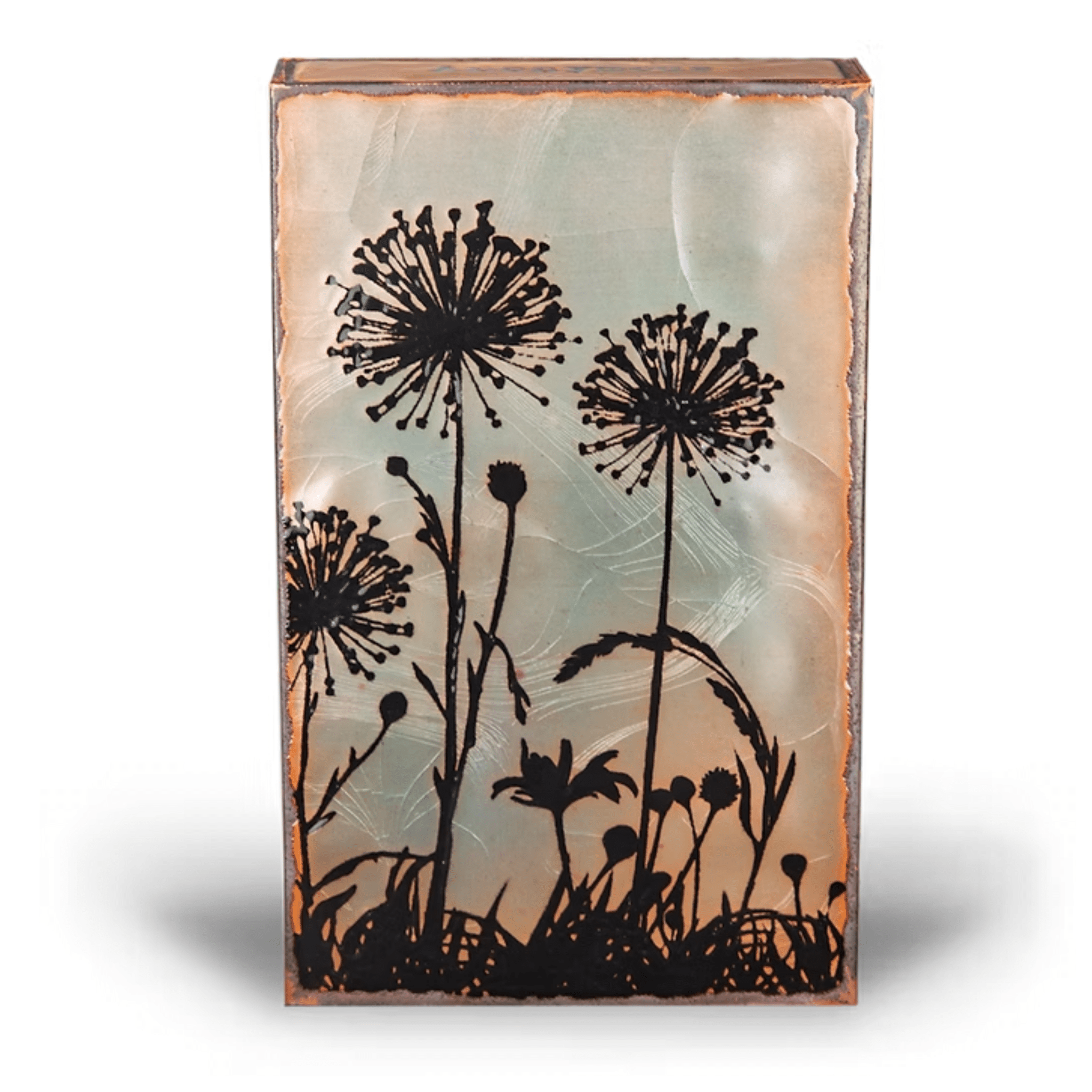 Wild Child - 031 RETIRED - Copper Art Block - Lizzy G's Fine Gifts