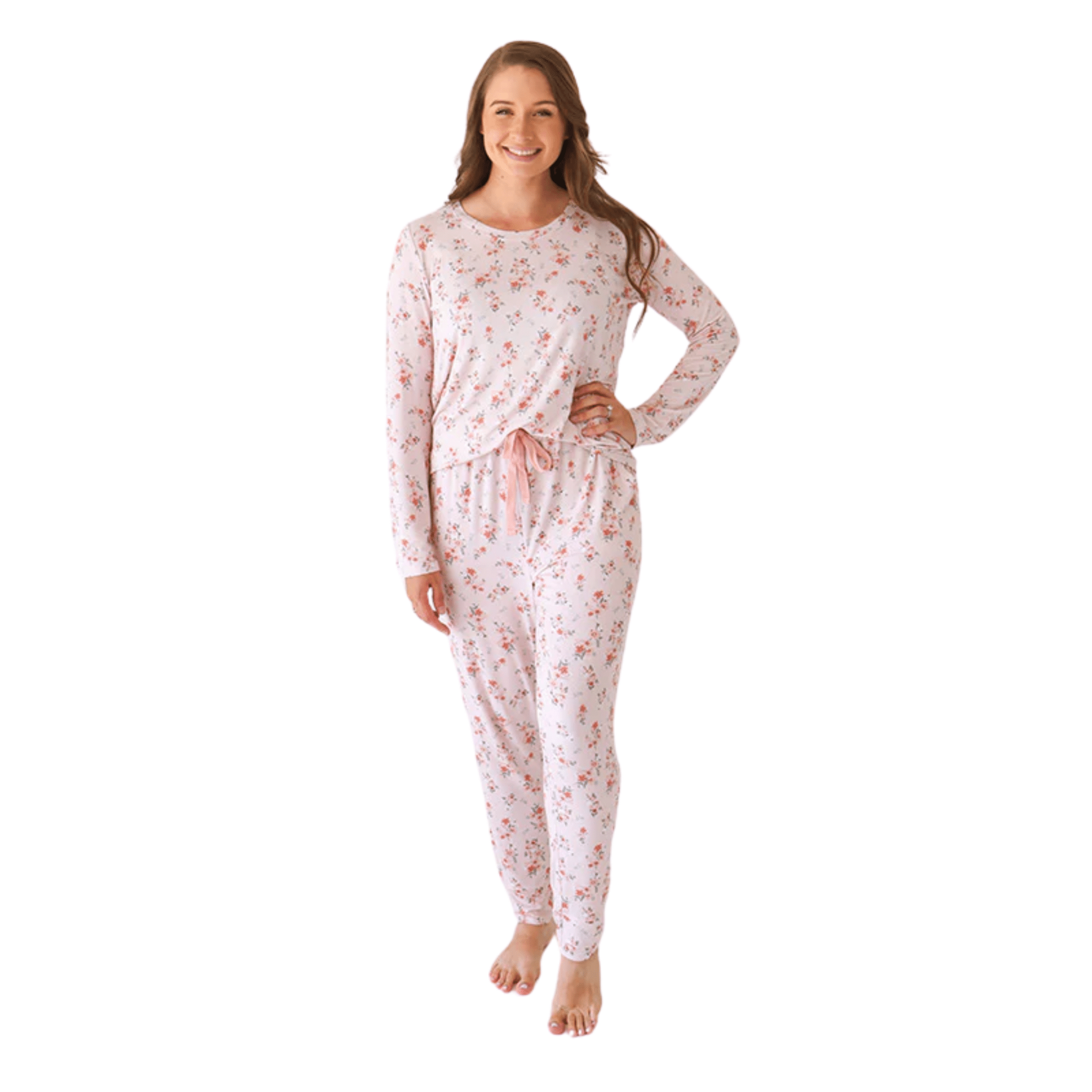 Women's Scoop Neck & Jogger PJ Set (Multiple Patterns Available) - Lizzy G's Fine Gifts
