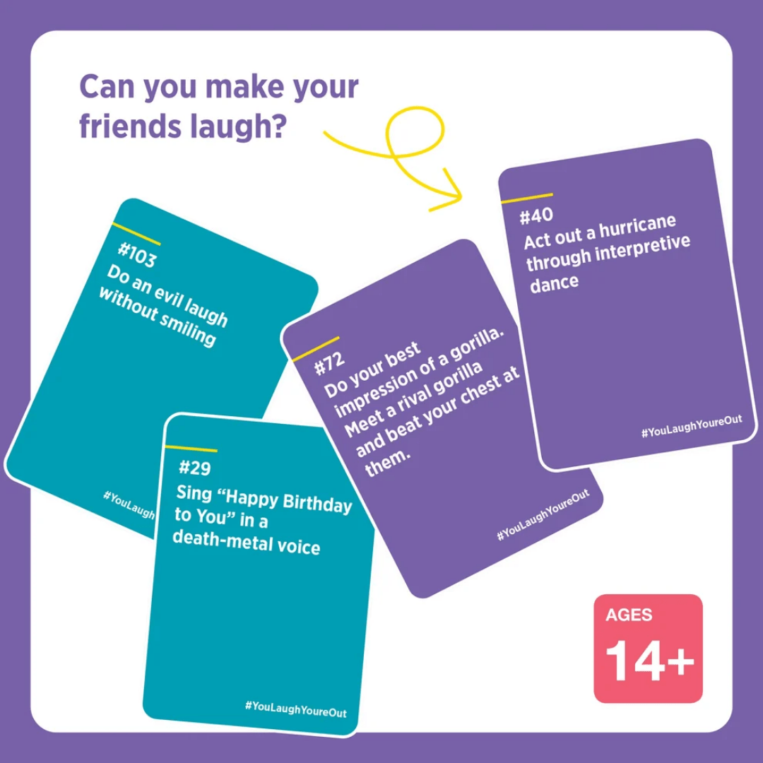 You Laugh You're Out Game - Lizzy G's Fine Gifts
